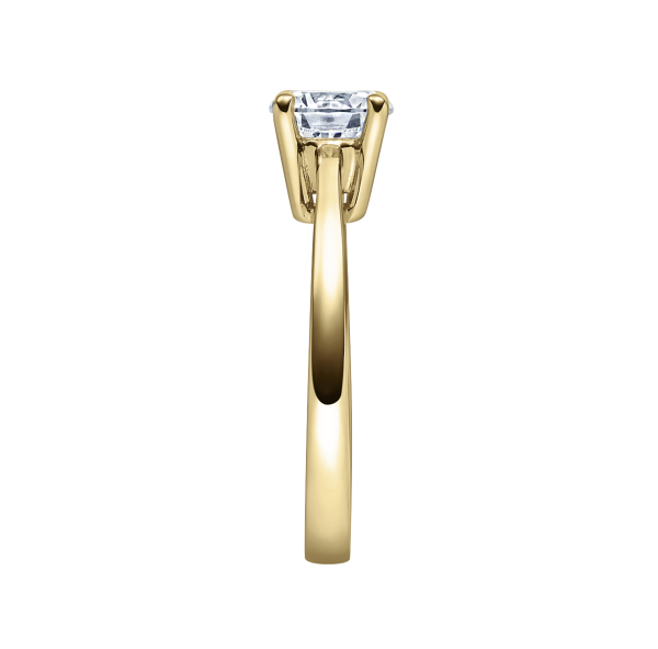 Rubin Verlobungsring Solitaire Weissgold 0,08 ct.18010