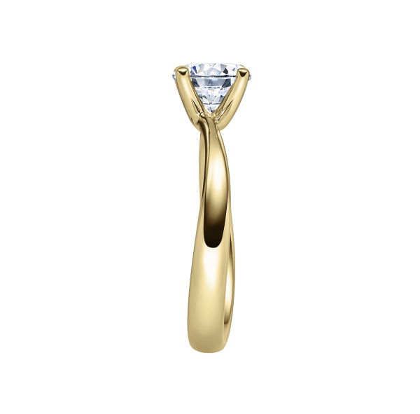 Rubin Verlobungsring Solitaire Rotgold 0,08 ct. 18011