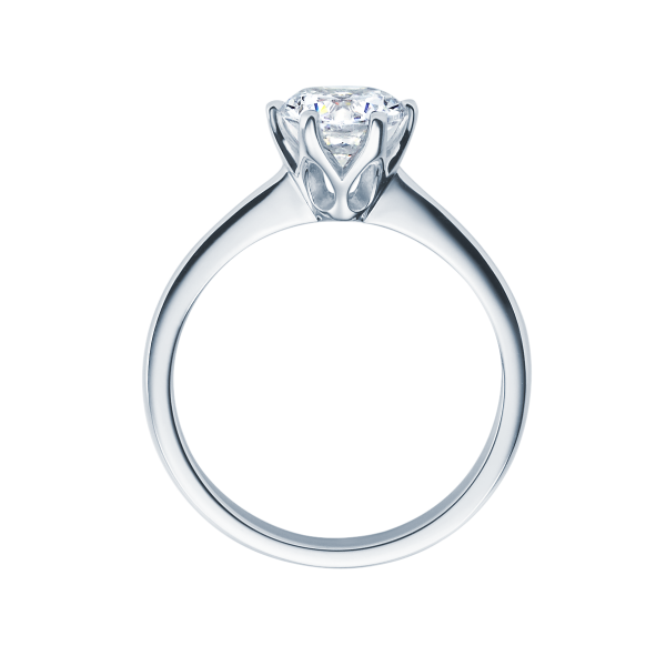 Rubin Verlobungsring Solitaire Gelbgold 0,08 ct.18016