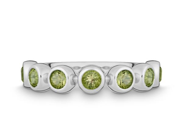 Quinn Ring 585Weissgold Peridot 621065647