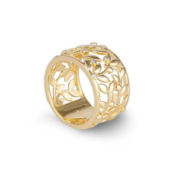 Saint Maurice Ring Brillant Gelbgold 41059080