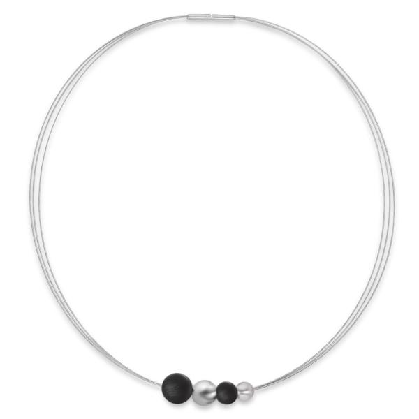 TeNo Collier Edelstahl Carbon 74441/001/000/1N00