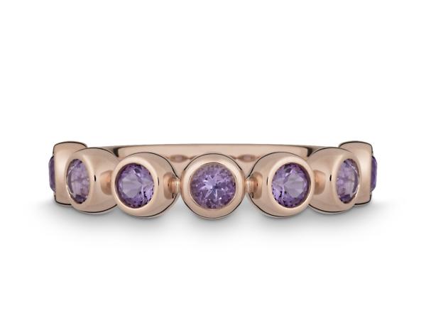 Quinn Ring 585Rosegold Amethyst 321065633