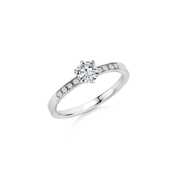 COLLECTION RUESCH SOLITAIRE RING 950 PLATIN 60/46500PT