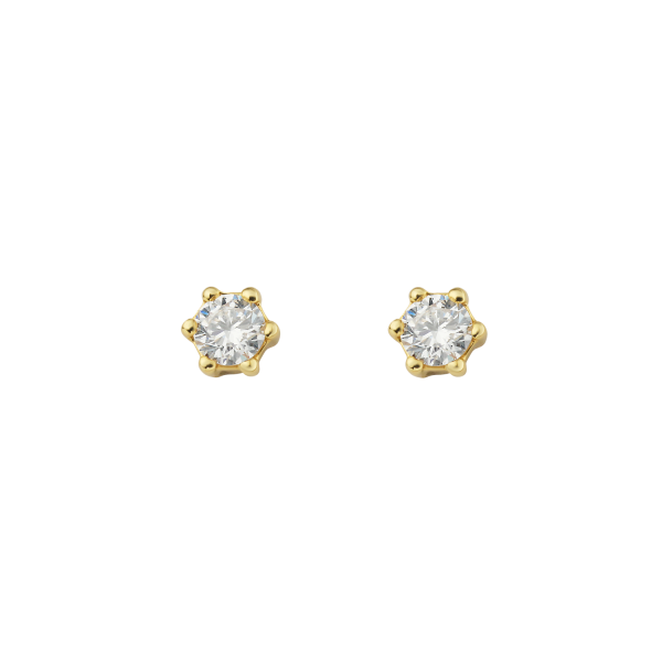 Bedra Ohrstecker Diamant 0,15 ct. Gelbgold OSB90352.2