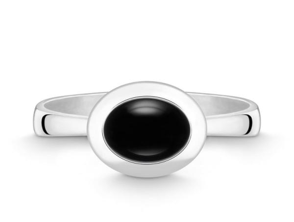 Quinn Ring Onyx 925 Silber 02151362