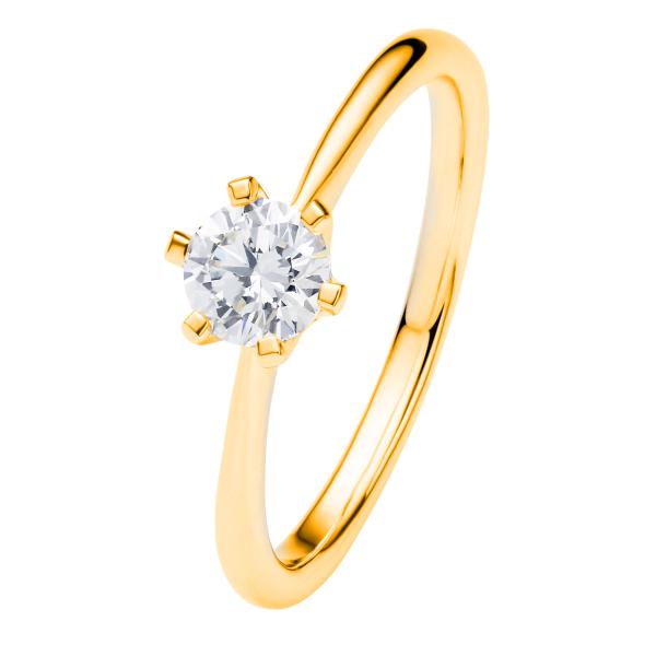 BEDRA SOLITAIRE DIAMANT RING GELBGOLD RB00151.2