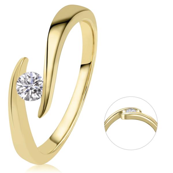 Bedra Ring Diamant 585 Gelbgold RB00198.2-52