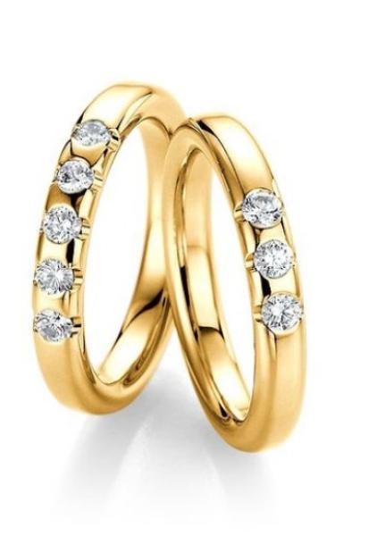 Fischer Verlobungsring Memoire Gelbgold 31 3950/030