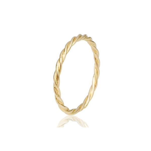 Saint Maurice Verlobungsring Kordel Weissgold 44016030