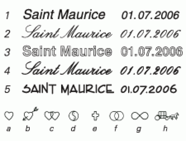 Saint Maurice Trauringe klassisch DR 002200 / HR 002200